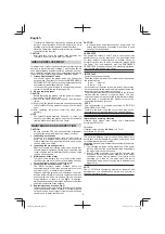 Preview for 4 page of Hitachi H 41MB Handing Instructions