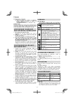 Preview for 10 page of Hitachi H 41MB Handing Instructions