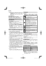 Preview for 32 page of Hitachi H 41MB Handing Instructions