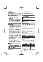 Preview for 38 page of Hitachi H 41MB Handing Instructions