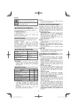 Preview for 46 page of Hitachi H 41MB Handing Instructions