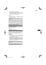 Preview for 47 page of Hitachi H 41MB Handing Instructions