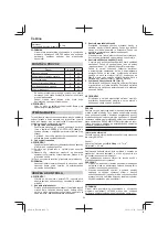 Preview for 54 page of Hitachi H 41MB Handing Instructions