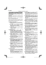 Preview for 58 page of Hitachi H 41MB Handing Instructions