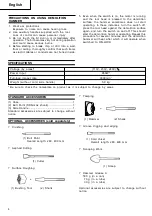 Preview for 6 page of Hitachi H 45M R Handling Instructions Manual