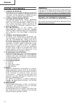 Preview for 12 page of Hitachi H 45M R Handling Instructions Manual