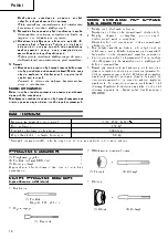 Preview for 18 page of Hitachi H 45M R Handling Instructions Manual