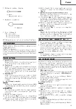 Preview for 19 page of Hitachi H 45M R Handling Instructions Manual