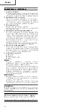 Preview for 20 page of Hitachi H 45M R Handling Instructions Manual