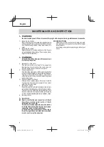 Preview for 10 page of Hitachi H 45MEY Instruction Manual