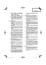 Preview for 13 page of Hitachi H 45MEY Instruction Manual