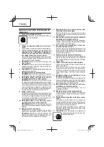 Preview for 14 page of Hitachi H 45MEY Instruction Manual