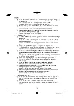 Preview for 14 page of Hitachi H 45SR Handling Instruction