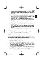 Preview for 15 page of Hitachi H 45SR Handling Instruction