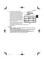 Preview for 21 page of Hitachi H 45SR Handling Instruction