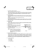 Preview for 41 page of Hitachi H 55SC Safety Instructions And Instruction Manual