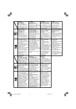 Preview for 4 page of Hitachi H 60MC Handling Instructions Manual