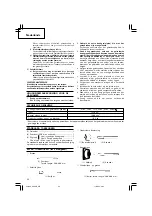 Preview for 24 page of Hitachi H 60MC Handling Instructions Manual