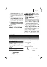 Preview for 29 page of Hitachi H 60MC Handling Instructions Manual