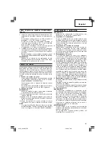 Preview for 31 page of Hitachi H 60MC Handling Instructions Manual