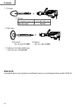 Preview for 28 page of Hitachi H 65SC Instruction Manual And Safety Instructions