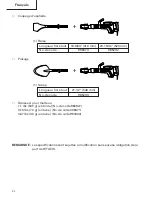 Preview for 30 page of Hitachi H 65SD Instruction Manual And Safety Instructions