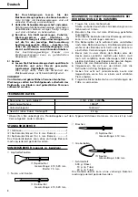 Preview for 9 page of Hitachi H 70SD Handling Instructions Manual