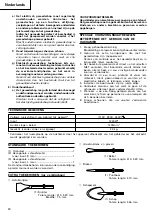 Preview for 21 page of Hitachi H 70SD Handling Instructions Manual