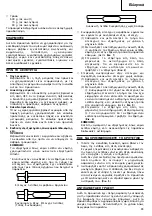 Preview for 34 page of Hitachi H 70SD Handling Instructions Manual