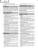 Preview for 14 page of Hitachi H 90SC Handling Instructions Manual