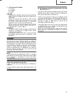 Preview for 19 page of Hitachi H 90SC Handling Instructions Manual