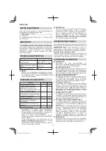 Preview for 40 page of Hitachi H 90SG Handling Instructions Manual