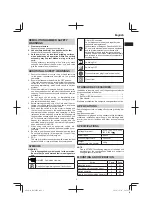 Preview for 3 page of Hitachi H45MRY Handling Instructions Manual