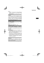 Preview for 19 page of Hitachi H45MRY Handling Instructions Manual