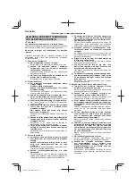 Preview for 28 page of Hitachi H45MRY Handling Instructions Manual