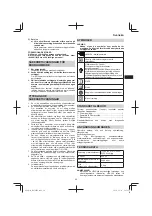 Preview for 29 page of Hitachi H45MRY Handling Instructions Manual