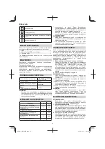 Preview for 42 page of Hitachi H45MRY Handling Instructions Manual