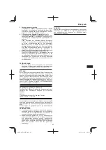 Preview for 43 page of Hitachi H45MRY Handling Instructions Manual