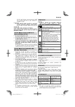 Preview for 59 page of Hitachi H45MRY Handling Instructions Manual