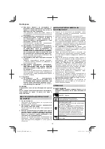 Preview for 68 page of Hitachi H45MRY Handling Instructions Manual