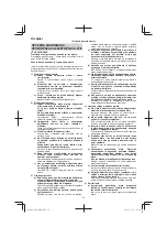 Preview for 74 page of Hitachi H45MRY Handling Instructions Manual