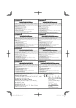 Preview for 90 page of Hitachi H45MRY Handling Instructions Manual