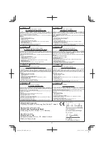 Preview for 91 page of Hitachi H45MRY Handling Instructions Manual