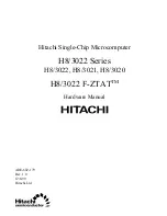 Preview for 1 page of Hitachi H8/3020 Hardware Manual