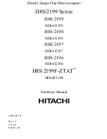 Preview for 1 page of Hitachi H8S/2196 Hardware Manual