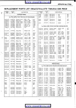 Preview for 25 page of Hitachi HA-7700 Service Manual