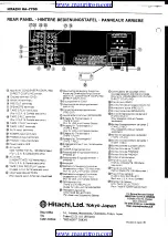 Preview for 30 page of Hitachi HA-7700 Service Manual