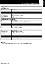 Preview for 6 page of Hitachi HARC-MODBUS Installation And Operation Manual