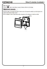 Preview for 9 page of Hitachi HCWA21NEWH Installation And Operation Manual