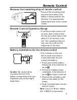 Preview for 9 page of Hitachi HDF-1002 User Manual